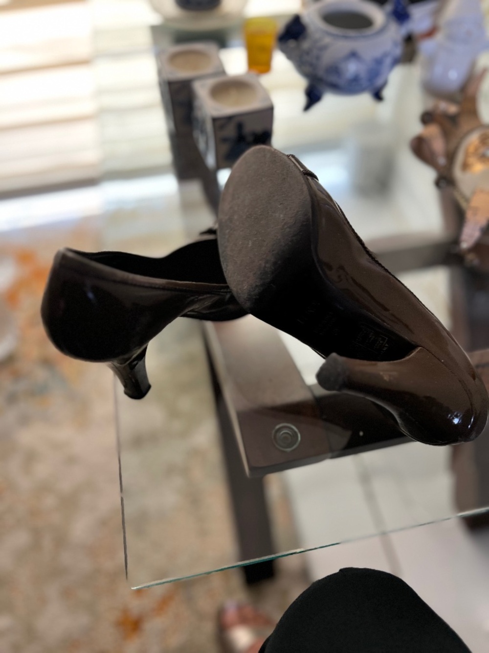 Fendi open toe shoe
